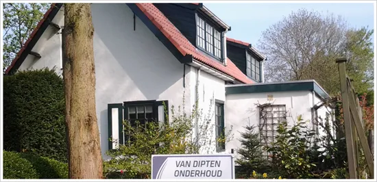 Schilderwerk detail Van Dipten Onderhoud